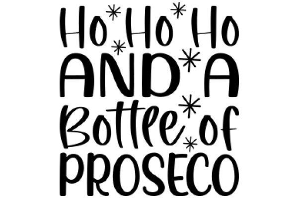 Holiday Cheer: A Festive Bottle of Prosecco