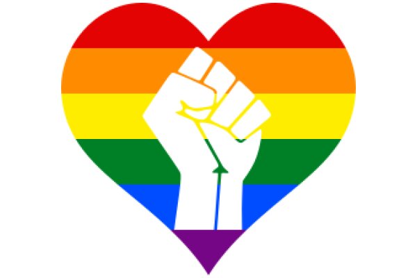 A Symbol of Unity and Support: The Rainbow Flag and the Fist