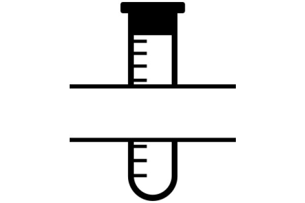 Simplified Icon of a Test Tube