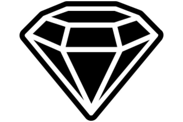 A Stylized Diamond Icon