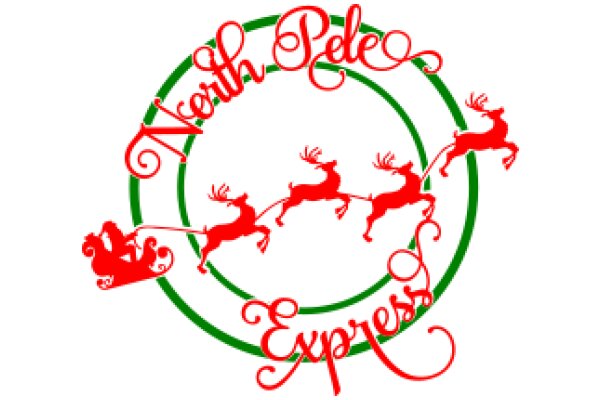 Holiday Express: A Festive Journey with North Pole's Santa and His Reindeer