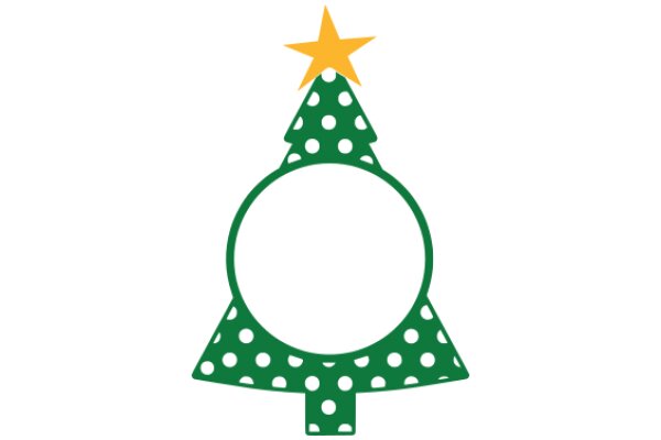 A Festive Christmas Tree Logo