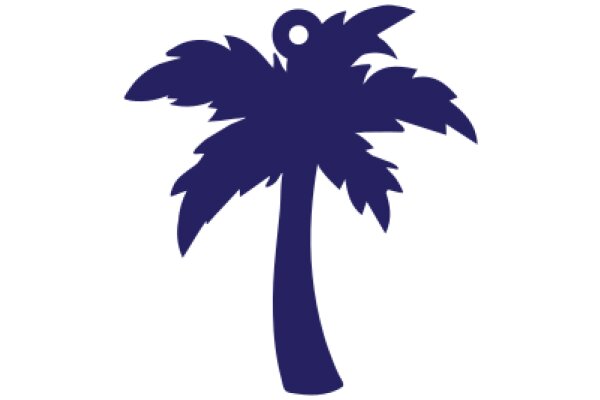 Stylized Palm Tree Icon with a Modern Twist