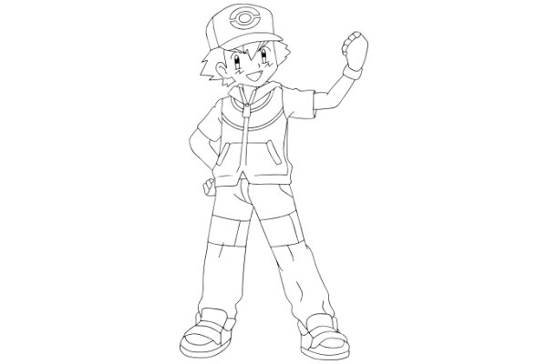 A Young Pokémon Trainer, Ready for Adventure