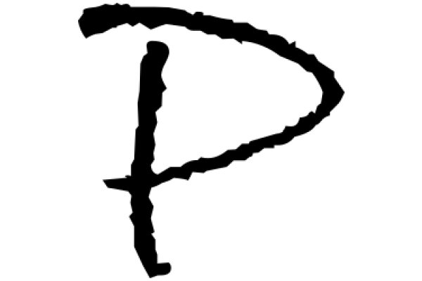 Stylized Letter 'P' in