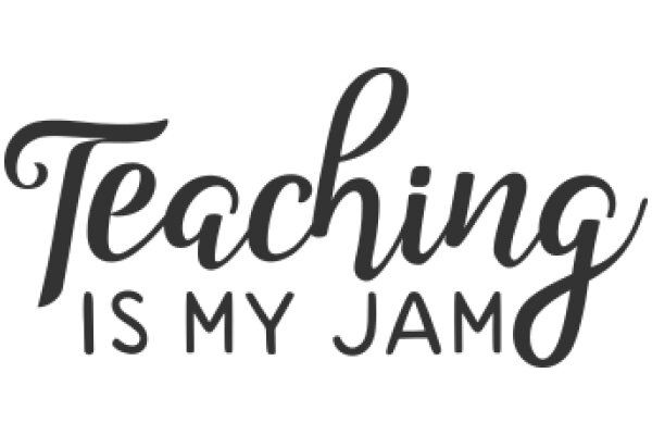 Teaching is My Jam: A Graphic Design for an Educator's Passion