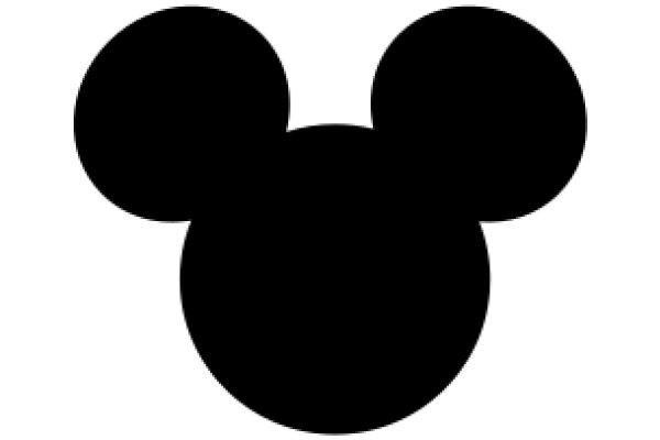 Simplistic Mickey Mouse Ear Icon