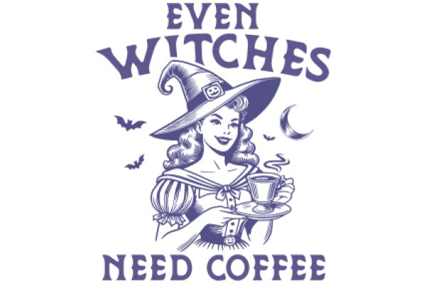 Even Witches Need Coffee: A Playful Advertisement