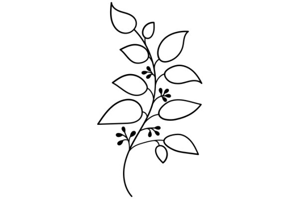 Stylized Plant Illustration