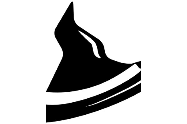 Stylized Icon of a Shoe