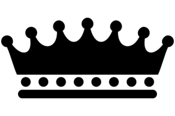 A Icon of a Crown with Circles at the Bottom