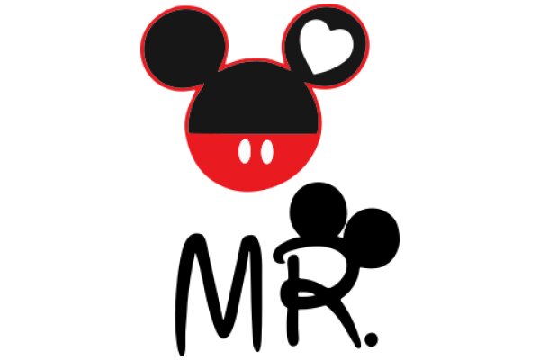 A Playful Pairing: Mickey Mouse and Mr. in a Heart-Warming Design