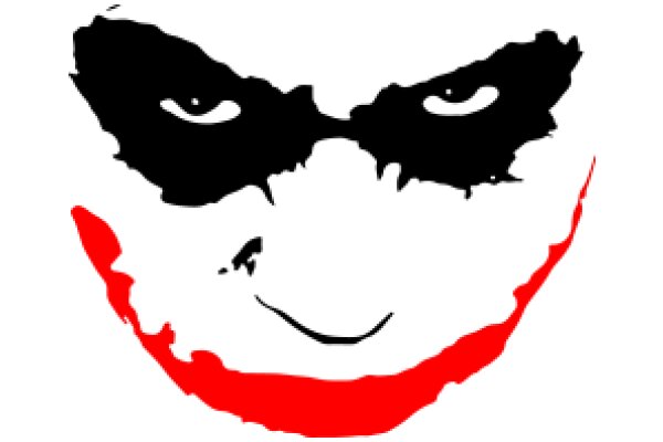 The Joker's Smirk: A Silhouette