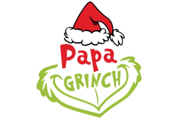 A Festive Logo for Papa Grinch