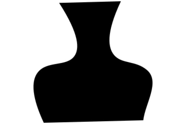 Simplistic Silhouette of a Bottle