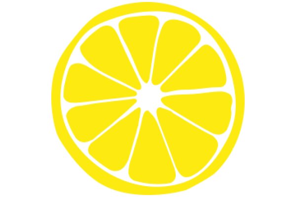 Vibrant Yellow Lemon Logo