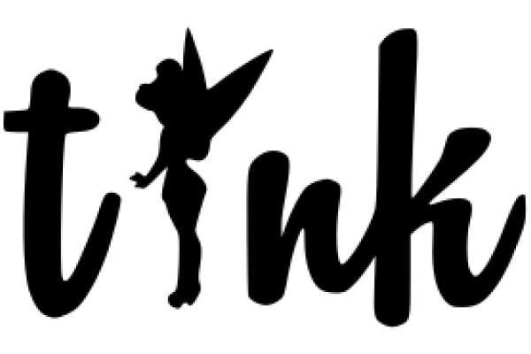 A Silhouette of a Tinkerbell Character in