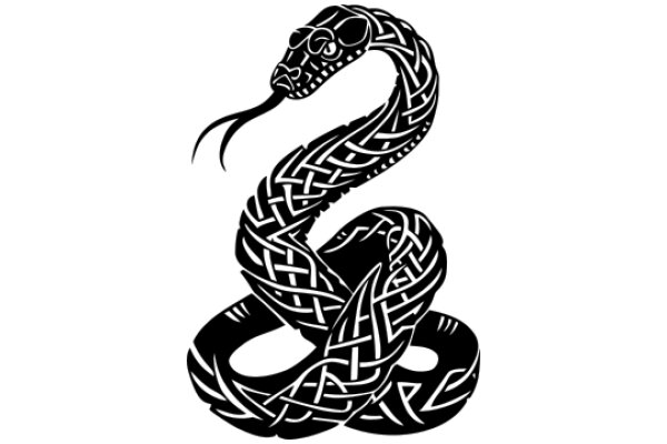 Stylized Snake Design