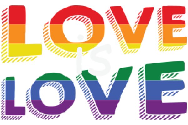 Celebrating Love and Diversity: A Colorful Affirmation