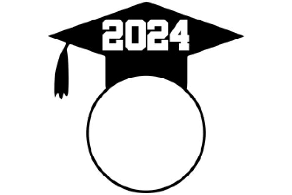 2024 Graduation Cap and Gown Logo