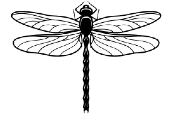 Stylized Dragonfly Illustration