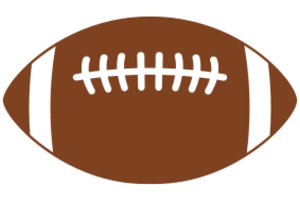 A Simple, Stylized Football Icon