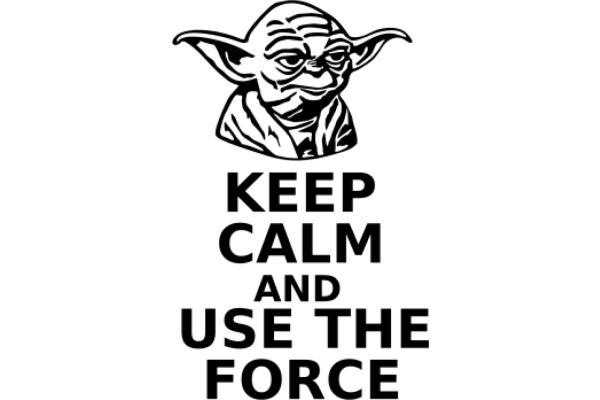 Keep Calm and Use the Force: A Star Wars-Inspired Message of Empowerment