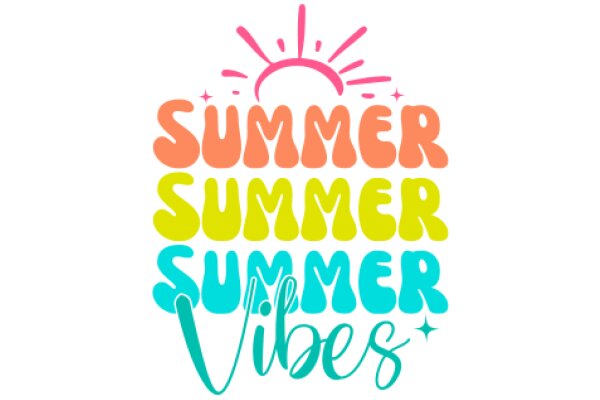 Summer Vibes: A Colorful Celebration of the Season