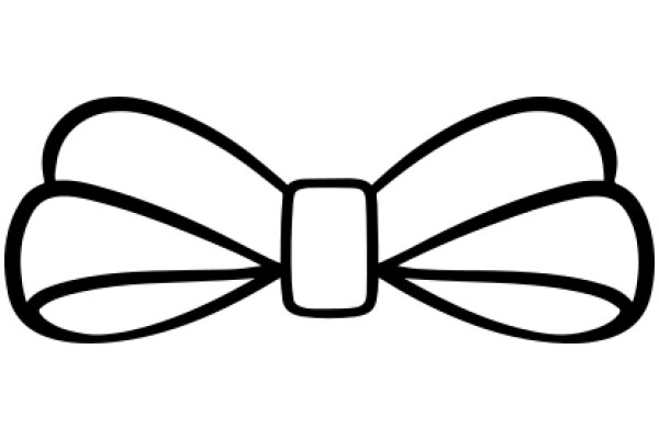 Stylized Bowtie Icon