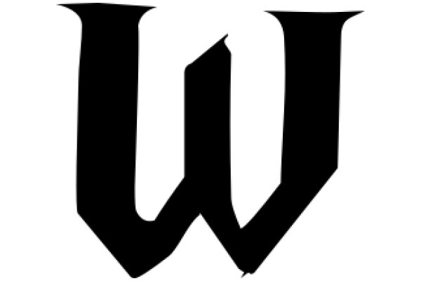 Stylized Letter 'W' in