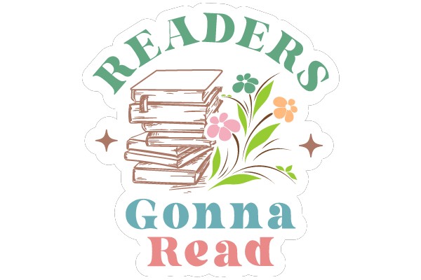 A Sticker Celebrating the Joy of Reading