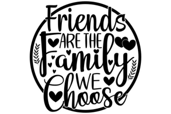 Friends Are the Family We Choose: A Heartwarming Affirmation