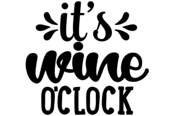 A Stylish Clock with a Wine-Inspired Design