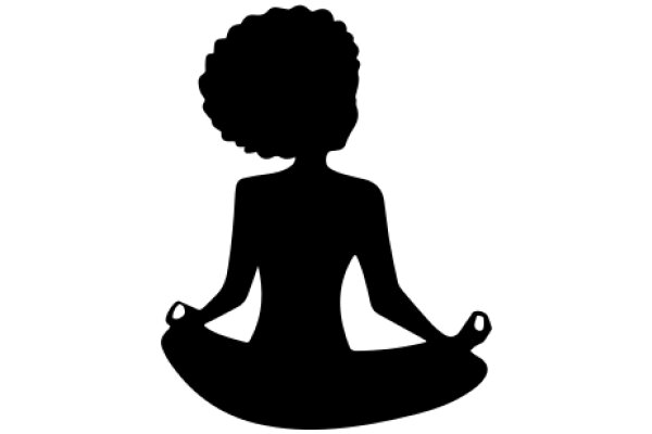 Meditation Silhouette: A Symbol of Peace and Serenity