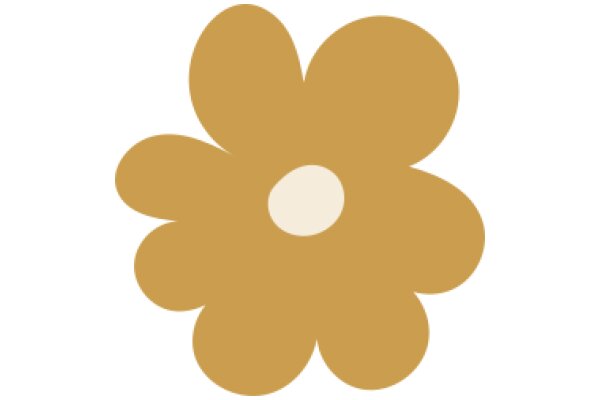 A Simple, Flat Design of a Flower