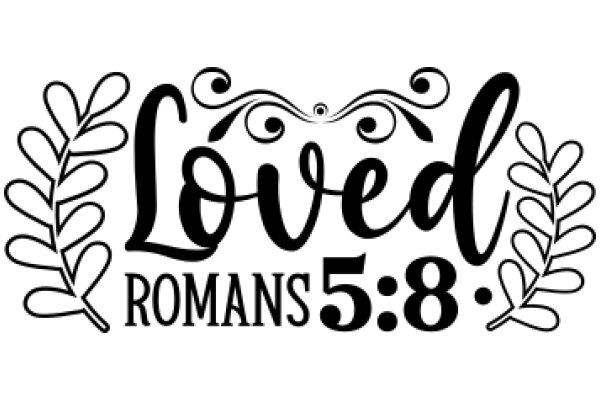 Loved Romans 5:8 - A Symbol of Faith and Love