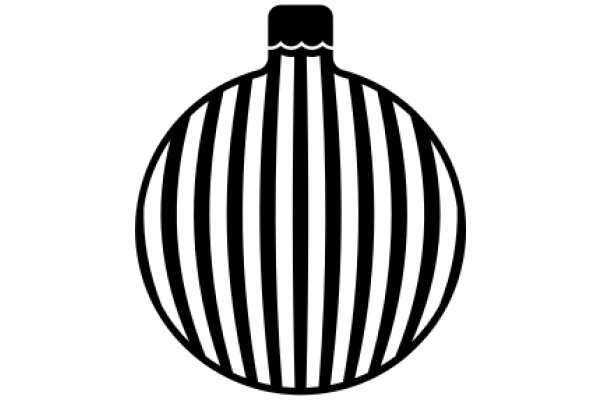 Striped Christmas Ornament