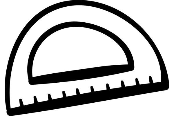 Simplistic Icon of a Ruler