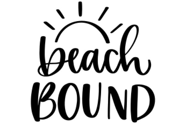 Embrace the Journey: A Beach Bound Logo