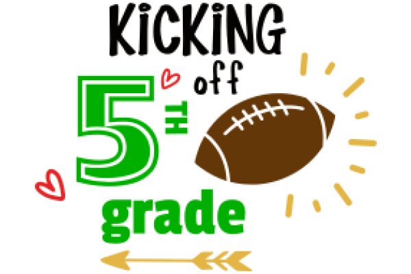 Celebrating 5th Grade with a Kick-Off Football Theme