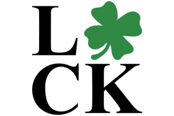 Clover and Letter 'L' Logo