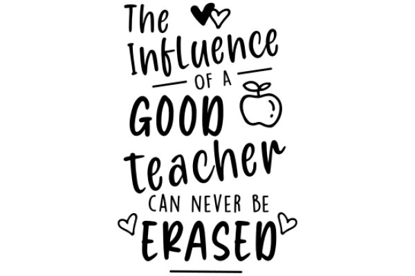 The Influence of a Good Teacher Cannot Be Erased