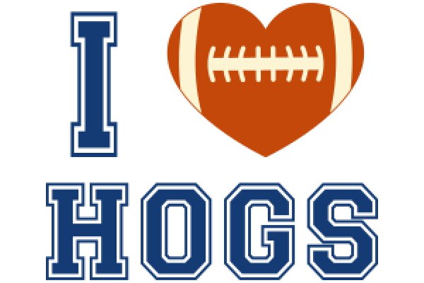 I Love Hogs: A Heartwarming Display of Affection for Football and Pigs