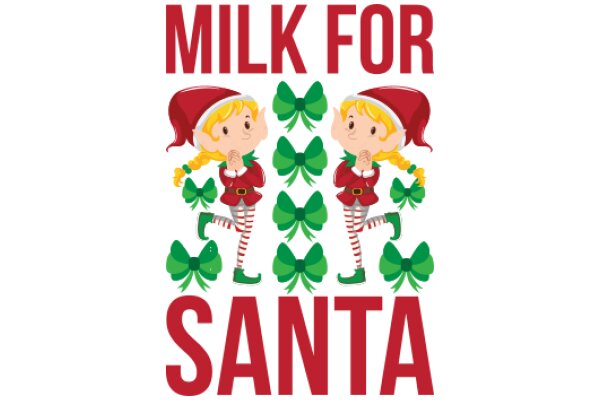 Milk for Santa: A Festive Holiday Greeting