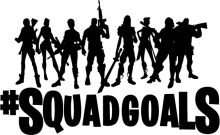 Squad Goals: A Silhouette of Heroes