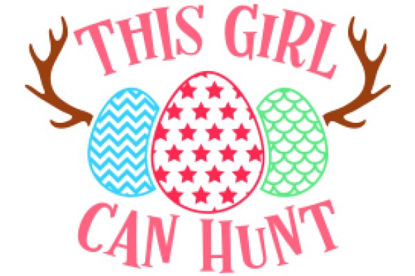 This Girl Can Hunt: A Playful Easter-themed Logo