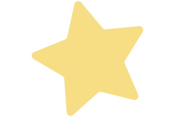 A Bright Yellow Star: A Symbol of Hope and Guidance