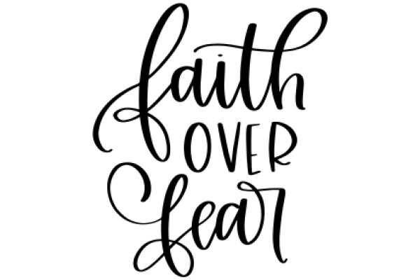 Faith Over Fear: A Graphic Design