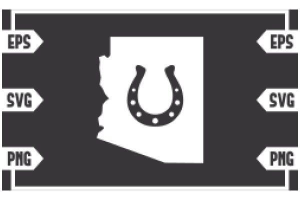 A Graphic Design of a Horse Shoe with Textual Labels