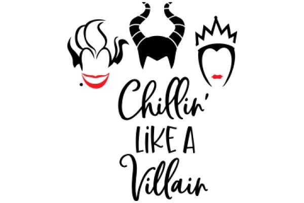 Chillin' Like a Villain: A Collection of Iconic Villain Symbols